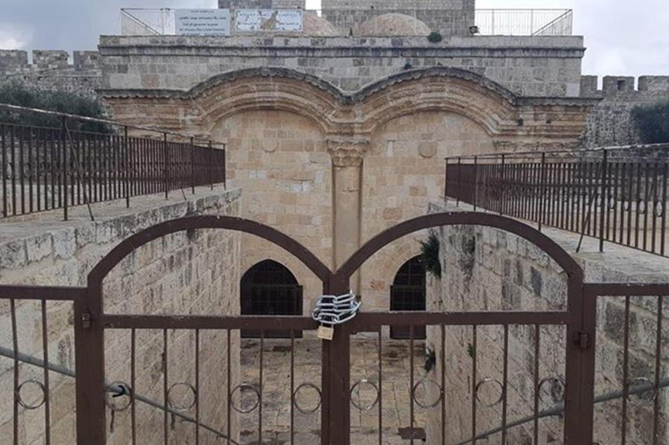 Siyonist işgal rejiminin Rahmet Kapısı Namazgahı’nı kapatmasına tepki